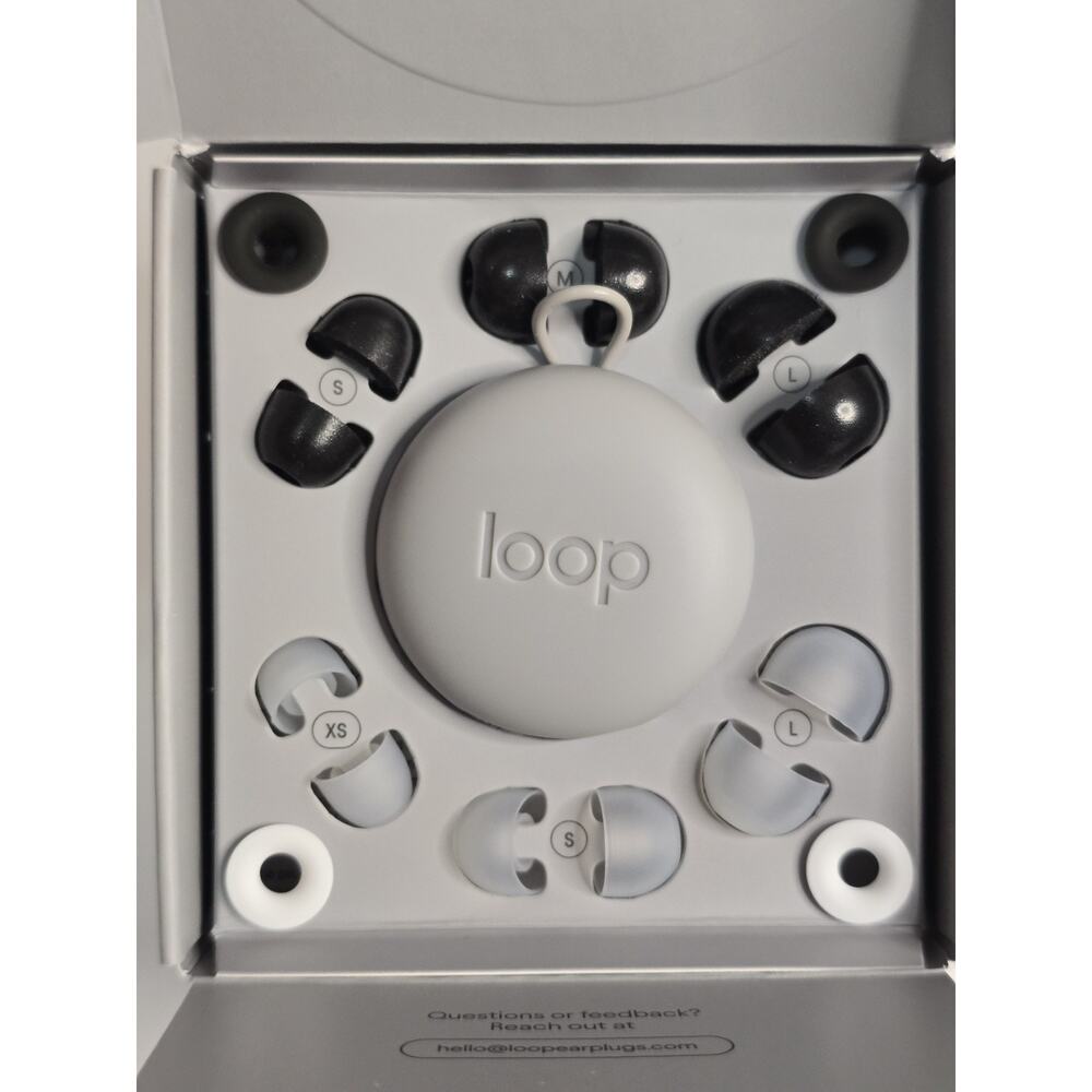 Loop Engage 2 Plus Earplugs Hearing Protection With Mute SNR 8|18 Decibels Clear